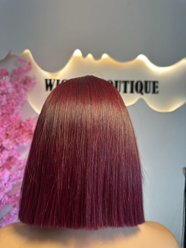 SDD Bone Straight 10 inch 4x4 (Burgundy)