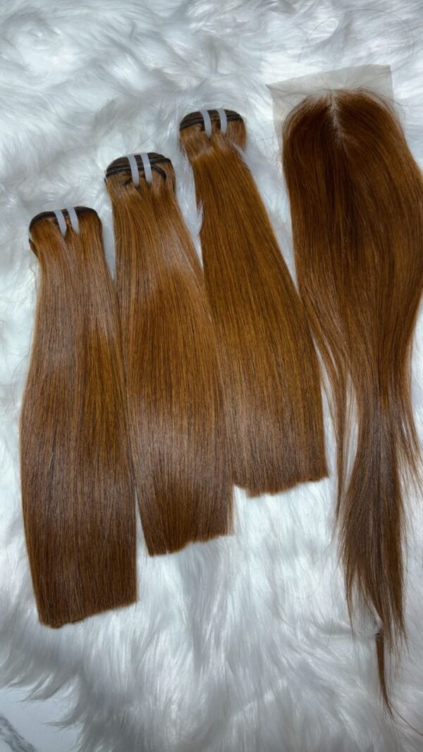 SDD Bone Straight Bundles 10 inch (Brown)
